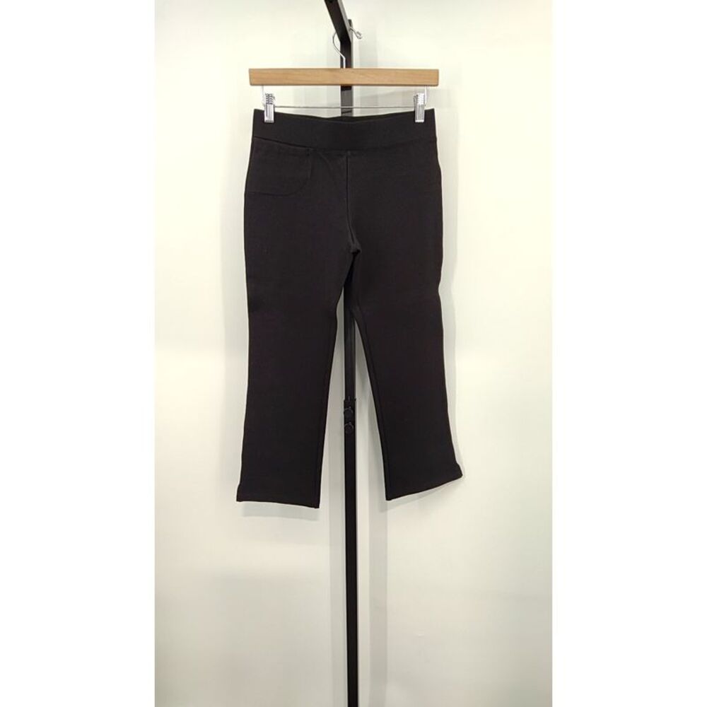Quince Women Ultra-Stretch Ponte Kick Flare Pants Black S